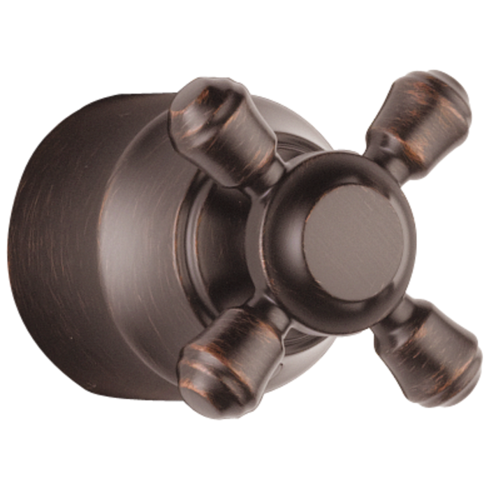Delta Cassidy H595SS Metal Cross Handle Kit - Transfer Valve, venetian bronze