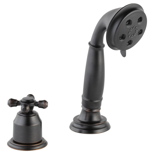 Delta Cassidy H595SS Metal Cross Handle Kit - Transfer Valve, venetian bronze - view 2