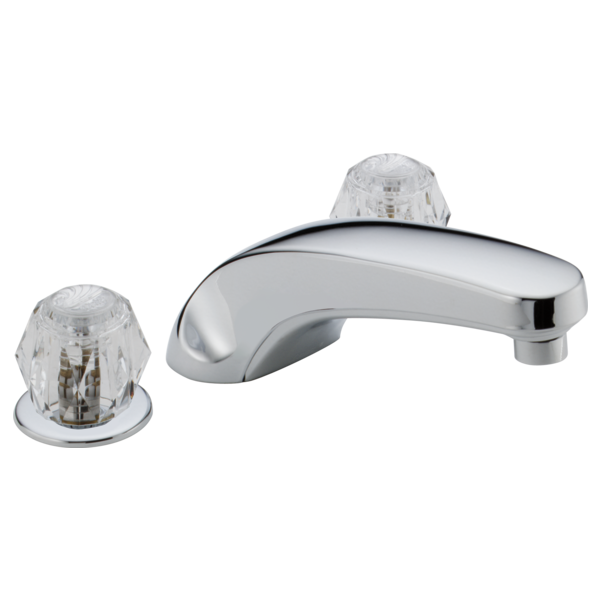 Delta H61PB Clear Knob Handle Set, chrome - view 2