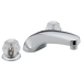 Delta H61PB Clear Knob Handle Set, chrome - view 2