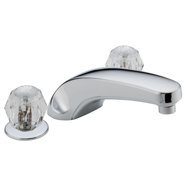 Delta H61PB Clear Knob Handle Set, chrome - view 3