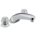 Delta H61PB Clear Knob Handle Set, chrome - view 3
