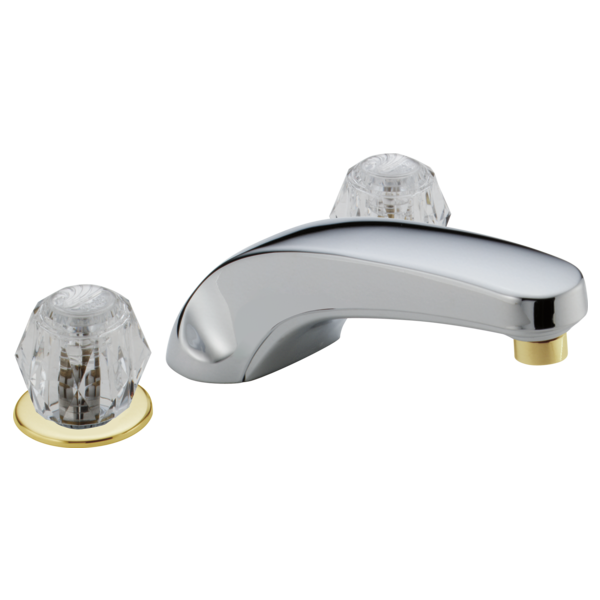 Delta H61PB Clear Knob Handle Set, chrome - view 4