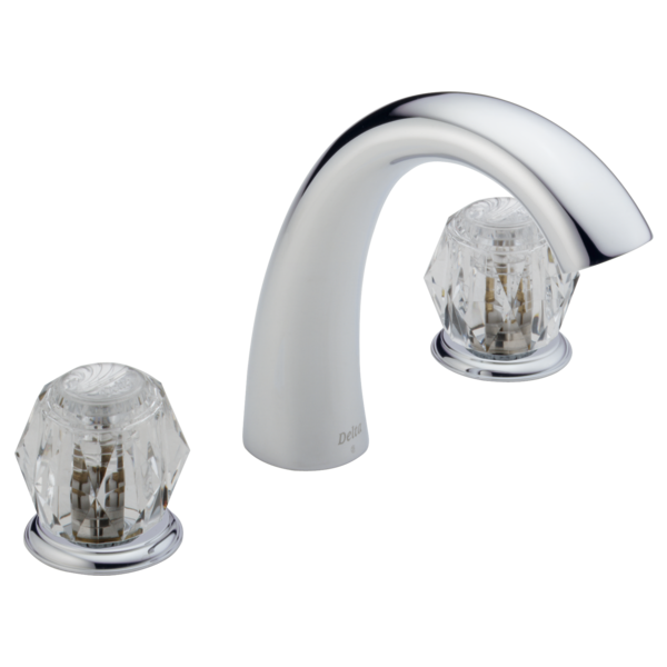 Delta H61PB Clear Knob Handle Set, chrome - view 5