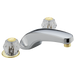 Delta H61PB Clear Knob Handle Set, polished brass - view 4