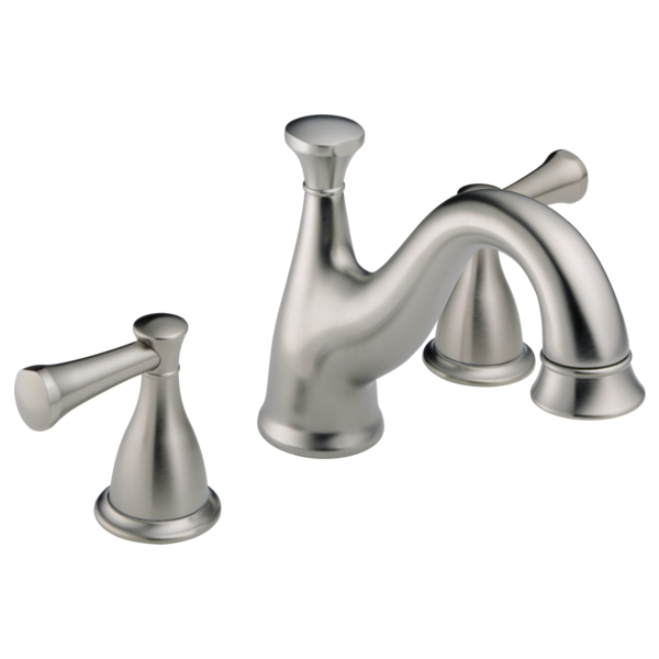Delta Lockwood H640 Metal Lever Handle Set - Roman Tub, stainless steel - view 2