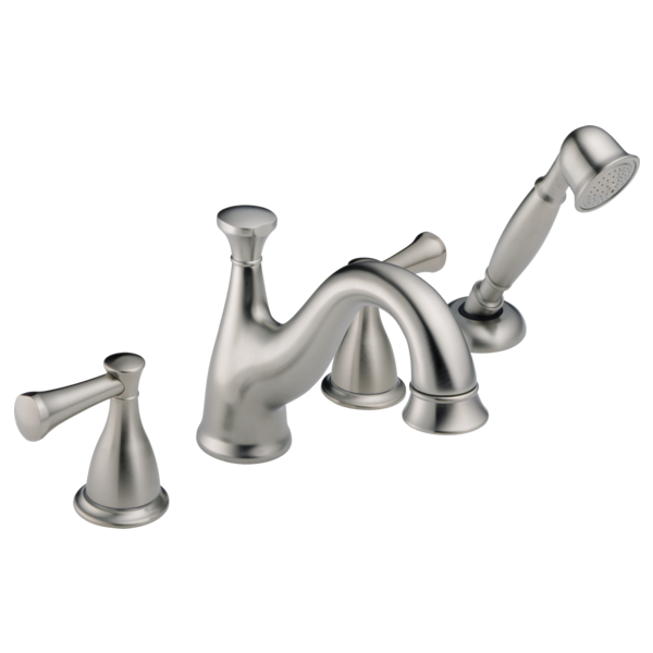Delta Lockwood H640 Metal Lever Handle Set - Roman Tub, stainless steel - view 3
