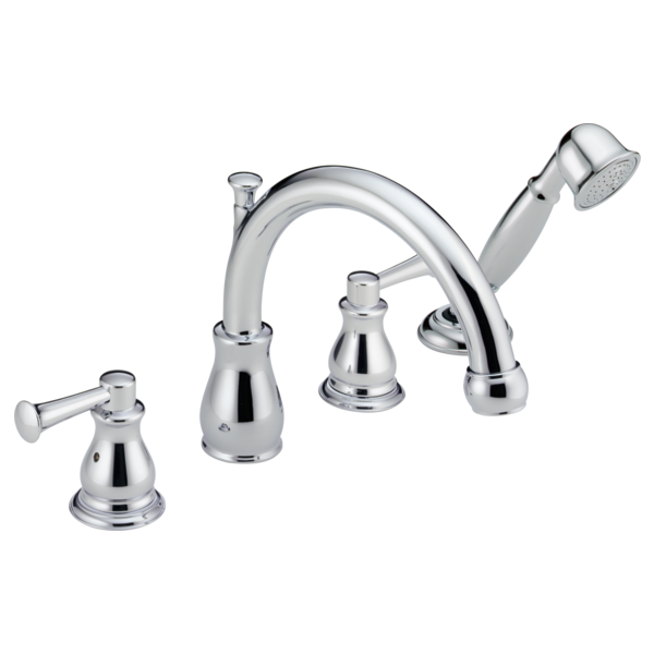 Delta Orleans H669RB Metal Lever Handle Set - Roman Tub, chrome - view 2