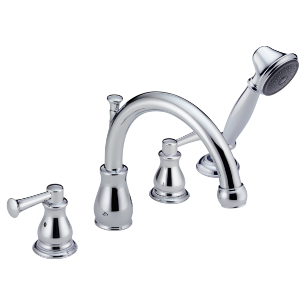 Delta Orleans H669RB Metal Lever Handle Set - Roman Tub, chrome - view 3