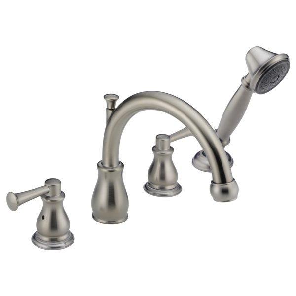 Delta Orleans H669RB Metal Lever Handle Set - Roman Tub, stainless steel - view 5