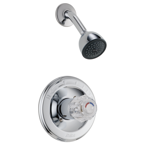 Delta H71PB Clear Knob Handle Kit, chrome - view 5