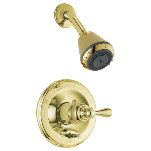Delta NeoStyleOld H75PB Metal Lever Handle Kit - Tub & Shower, polished brass - view 4