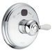 Delta Leland H777SS Porcelain Handle Kit - Tub & Shower, chrome - view 5