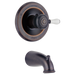 Delta Leland H777SS Porcelain Handle Kit - Tub & Shower, venetian bronze - view 5