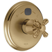 Delta Cassidy H795SS Metal Cross Handle Kit - 14 Series, champagne bronze - view 5