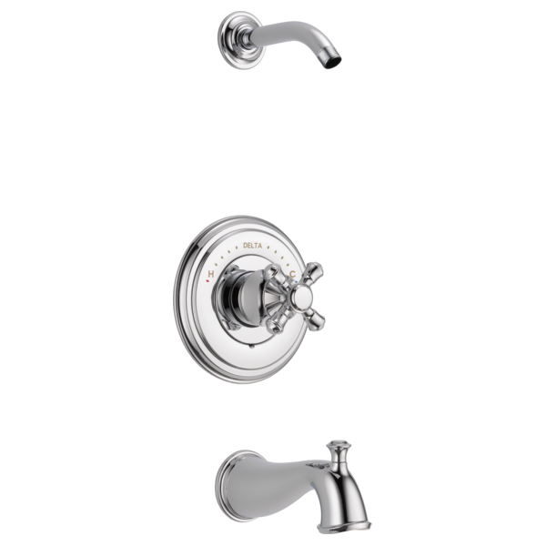 Delta Cassidy H795SS Metal Cross Handle Kit - 14 Series, chrome - view 4