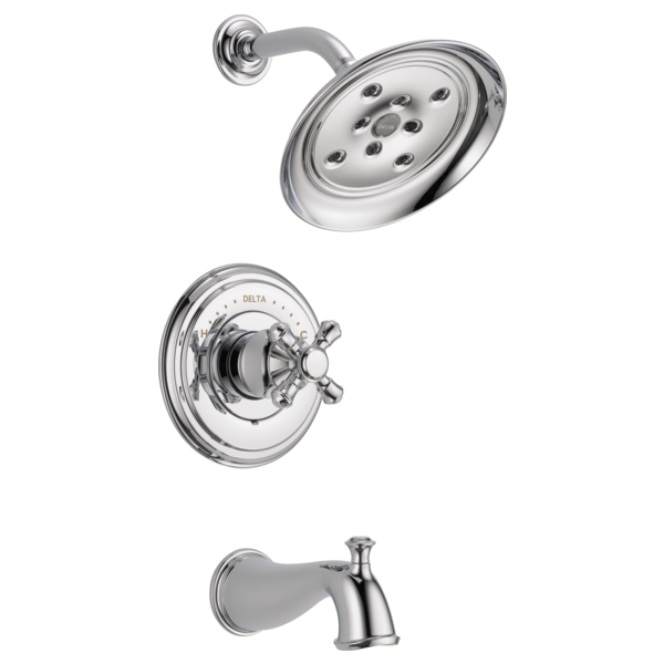 Delta Cassidy H795SS Metal Cross Handle Kit - 14 Series, chrome - view 5