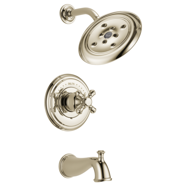 Delta Cassidy H795SS Metal Cross Handle Kit - 14 Series, polished nickel - view 3