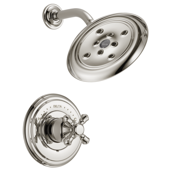 Delta Cassidy H795SS Metal Cross Handle Kit - 14 Series, polished nickel - view 4