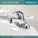 Peerless Core P136LF Single Handle Bathroom Faucet, chrome - view 3
