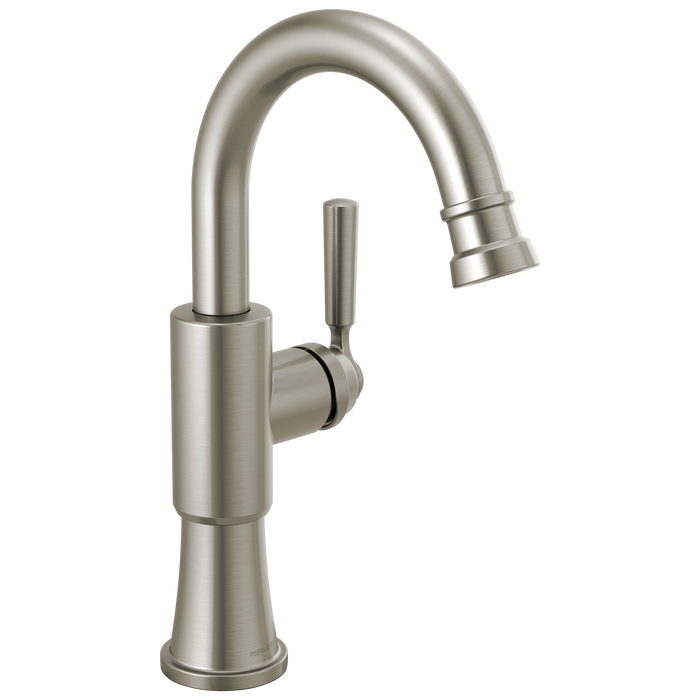 Peerless Westchester P1823LF Single-Handle Bar Faucet, stainless steel