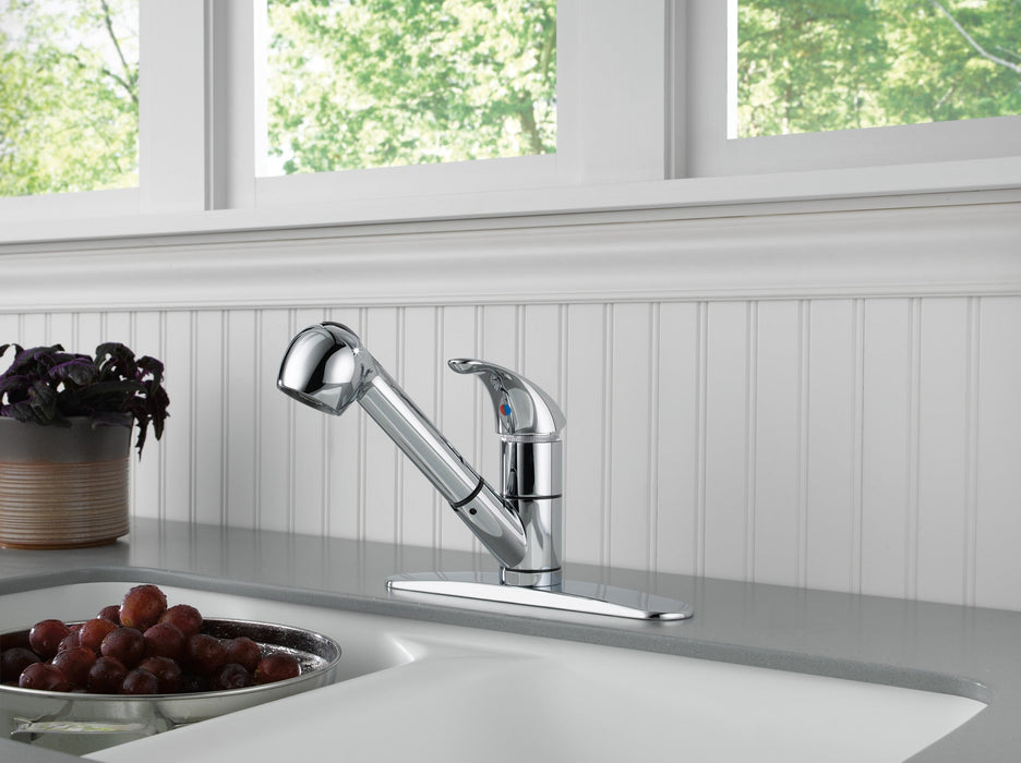 Peerless Core P18550LF Kitchen Pull-Out Faucet, chrome - view 4