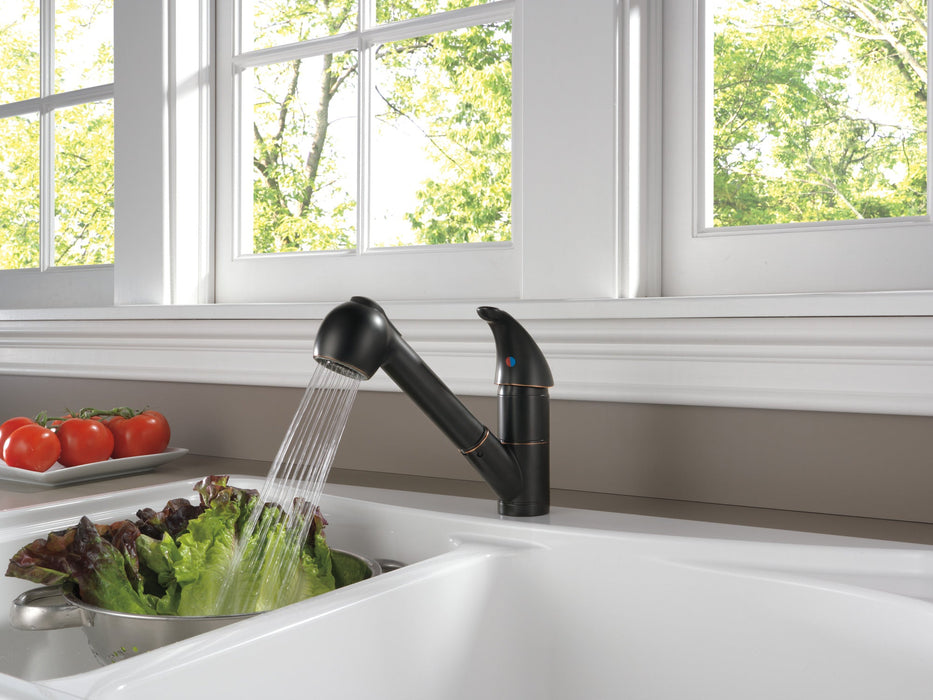 Peerless Core P18550LF Kitchen Pull-Out Faucet, oil bronze - view 2