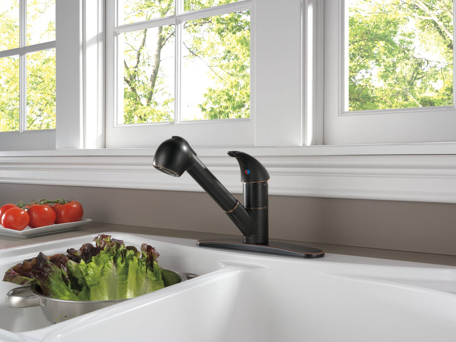 Peerless Core P18550LF Kitchen Pull-Out Faucet, oil bronze - view 5