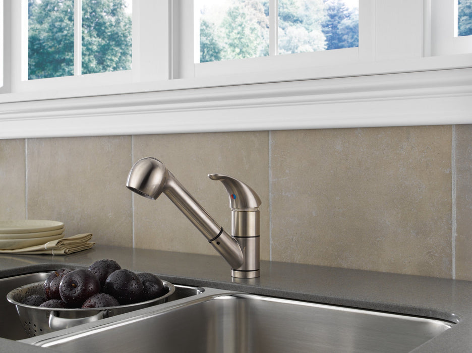 Peerless Core P18550LF Kitchen Pull-Out Faucet, stainless steel - view 2