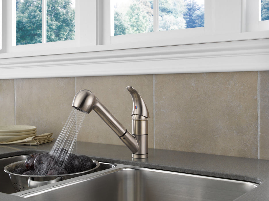Peerless Core P18550LF Kitchen Pull-Out Faucet, stainless steel - view 3