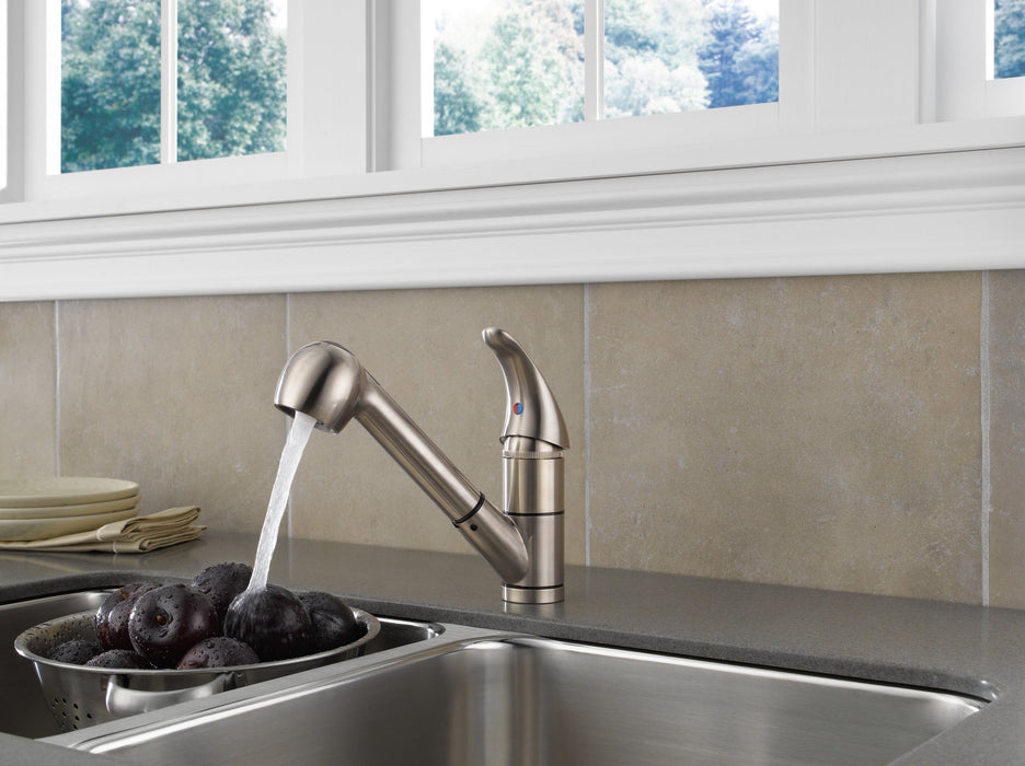 Peerless Core P18550LF Kitchen Pull-Out Faucet, stainless steel - view 4