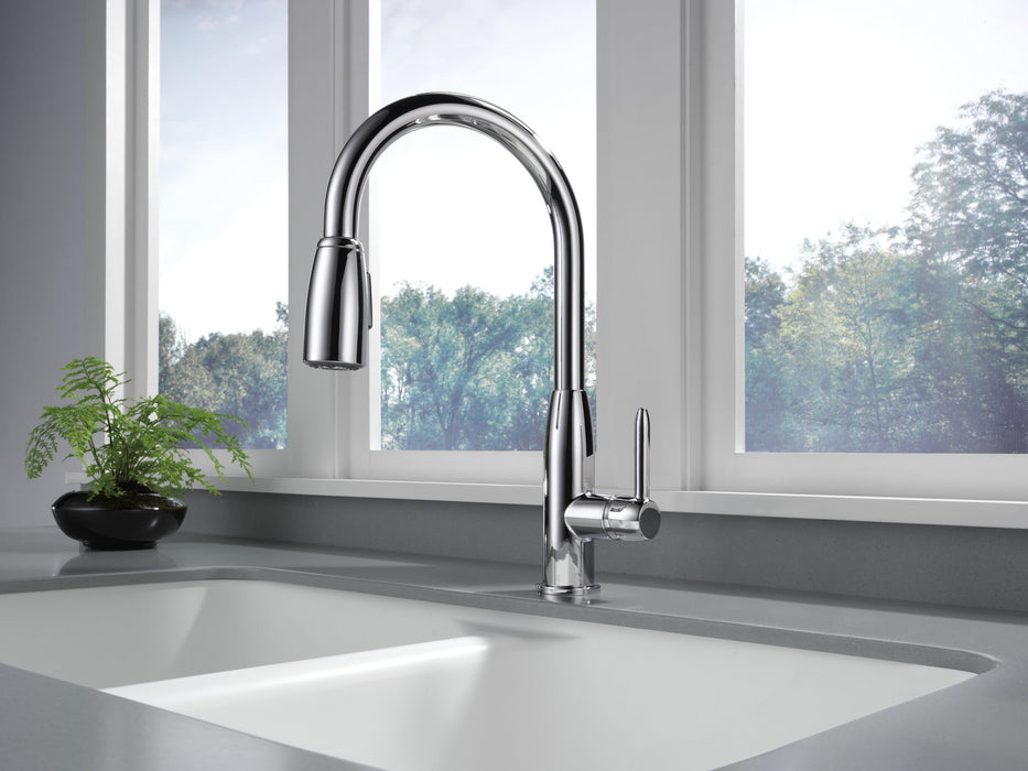 Peerless Core P188103LF Single Handle Kitchen Pull-Down, chrome - view 2