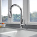 Peerless Core P188103LF Single Handle Kitchen Pull-Down, chrome - view 3