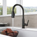 Peerless Core P188103LF Single Handle Kitchen Pull-Down, oil bronze - view 3