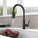 Peerless Core P188103LF Single Handle Kitchen Pull-Down, oil bronze - view 5