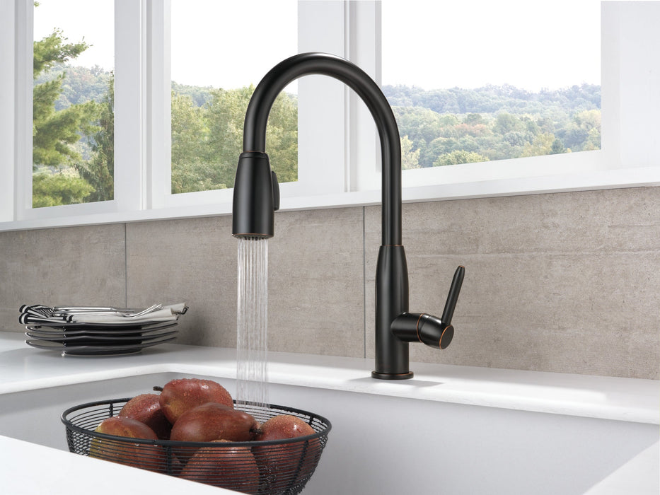 Peerless Core P188103LF Single Handle Kitchen Pull-Down, oil bronze - view 5