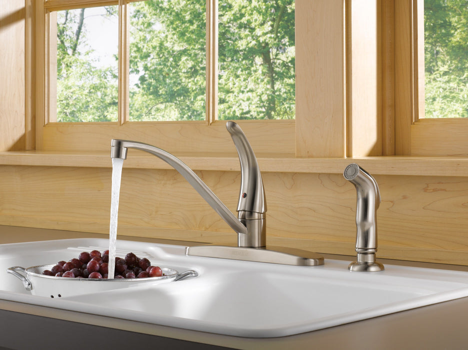 Peerless Core P188500LF Single Handle Kitchen Faucet, stainless steel - view 2