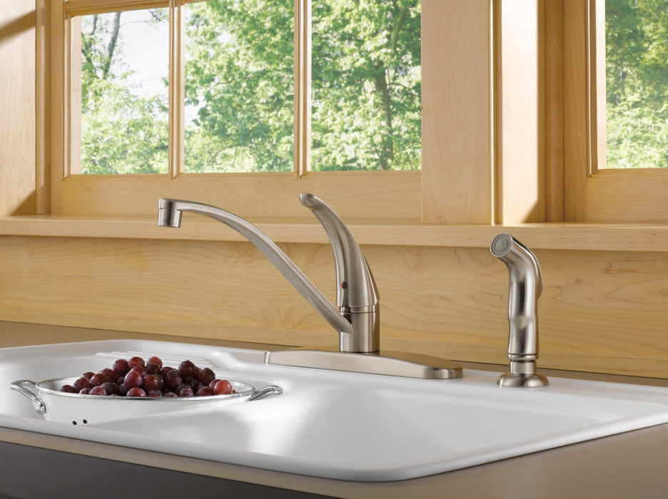 Peerless Core P188500LF Single Handle Kitchen Faucet, stainless steel - view 3