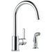 Peerless Precept P199152LF Single Handle Kitchen Faucet with Spray, chrome