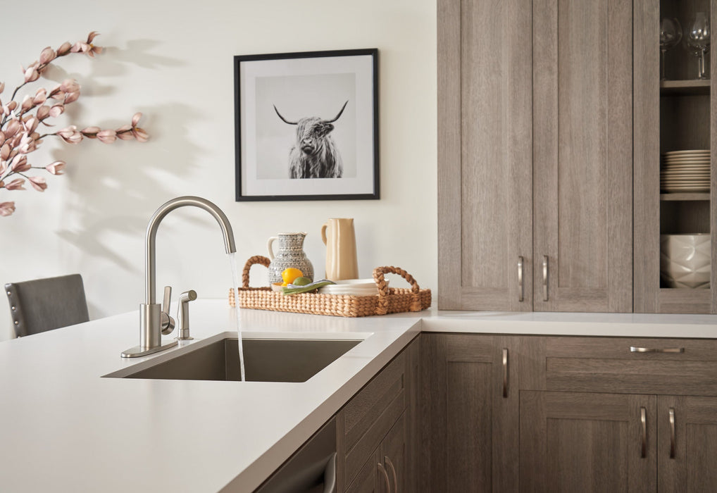 Peerless Precept P199152LF Single Handle Kitchen Faucet with Spray, stainless steel - view 5