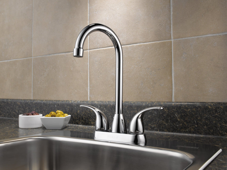 Peerless Core P288LF Two Handle Bar-Prep Faucet, chrome - view 2