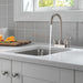 Peerless Core P288LF Two Handle Bar-Prep Faucet, stainless steel - view 4