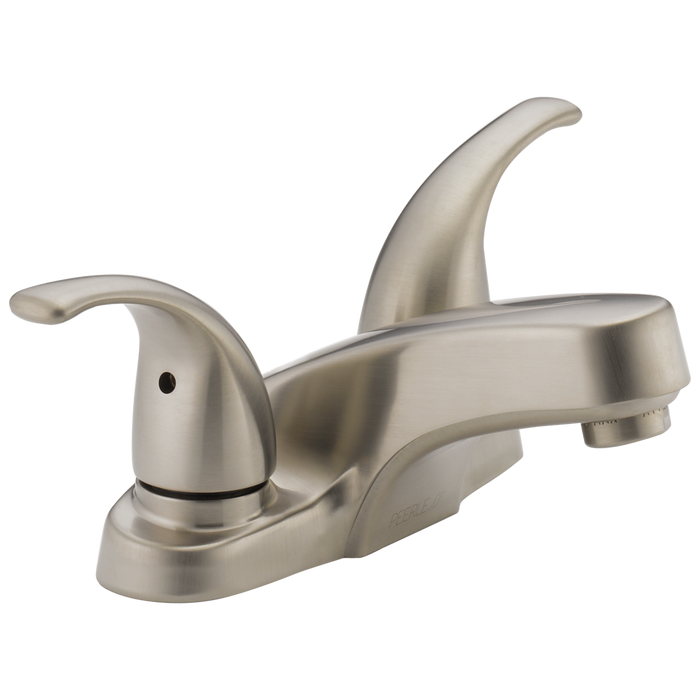 Peerless Core P299628LF Two Handle Bathroom Faucet, brushed nickel