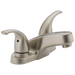 Peerless Core P299628LF Two Handle Bathroom Faucet, brushed nickel