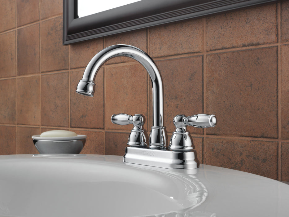 Peerless Claymore P299685LF Two Handle Bathroom Faucet, chrome - view 2
