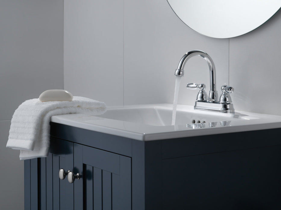 Peerless Claymore P299685LF Two Handle Bathroom Faucet, chrome - view 4