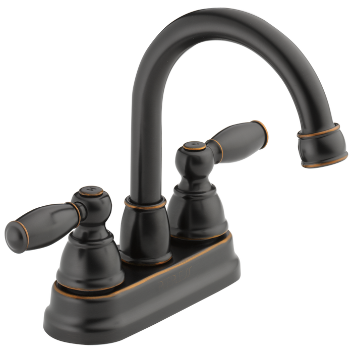 Peerless Claymore P299685LF Two Handle Bathroom Faucet, oil bronze