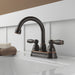 Peerless Claymore P299685LF Two Handle Bathroom Faucet, oil bronze - view 2