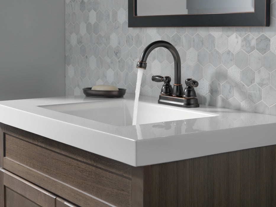 Peerless Claymore P299685LF Two Handle Bathroom Faucet, oil bronze - view 4