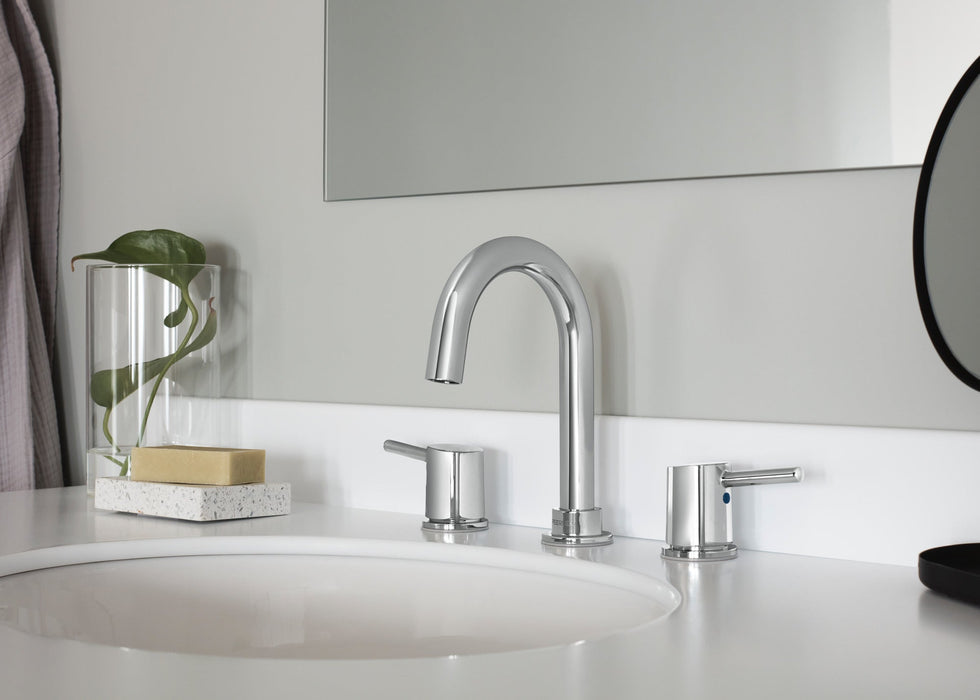 Peerless Precept P3547LF Two Handle Widespread Bath Faucet, chrome - view 3